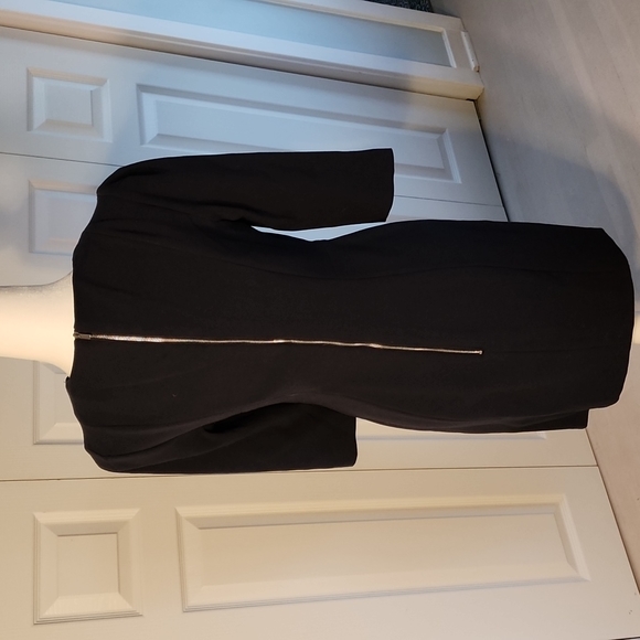 Philosophy Navy Blue Dress with Silver Chain Embellisment - Picture 4 of 5